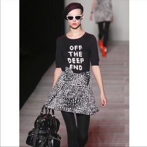 Marc by Marc Jacobs black/white bow front 10